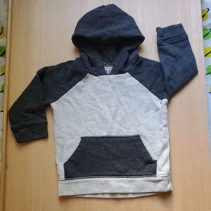 Jumping Beans 18 Months Black and Grey Fleece Toddler Hoodie 🌏5/$10🌏